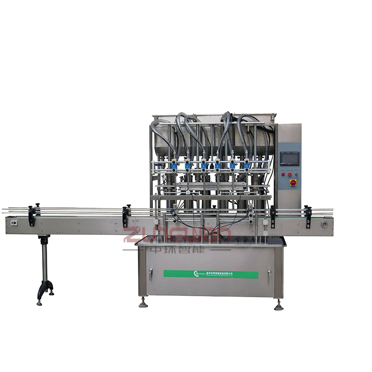 ZHR-6全自動(dòng)乳液六頭活塞灌裝機(jī)
