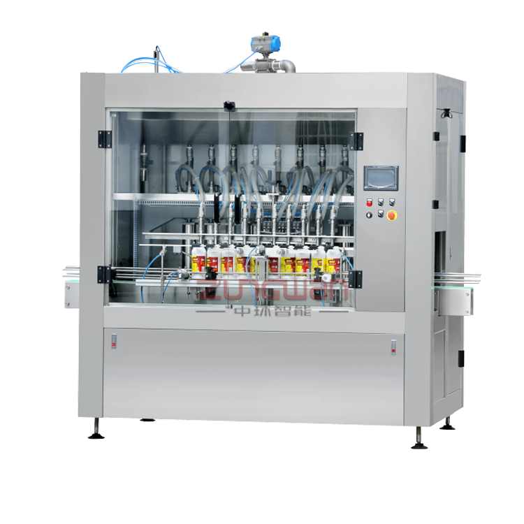 ZH-Z-12D全自動氣缸活塞式灌裝機