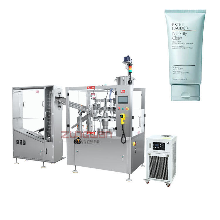 膏霜軟管灌裝機(jī)研發(fā)商，潔面霜內(nèi)加熱封尾機(jī)，供應(yīng)品牌灌裝封尾機(jī)