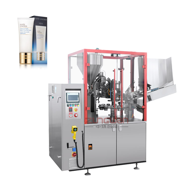 價(jià)格便宜新型軟管定量灌裝機(jī)，潔面乳灌裝封尾機(jī)廠家