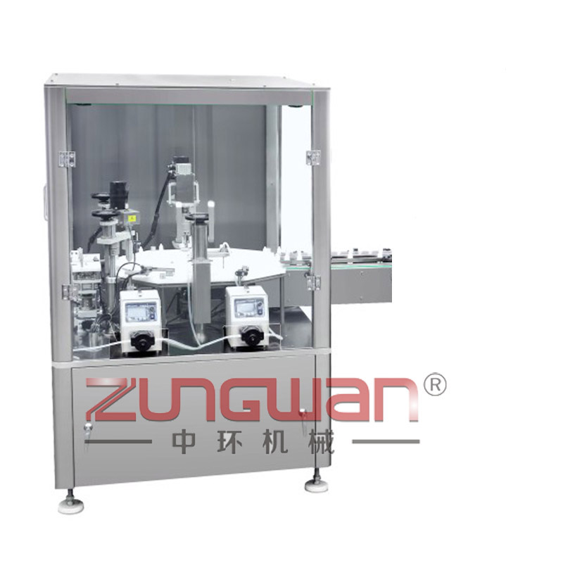 浙江噴霧劑灌裝機(jī)，液體灌裝旋蓋聯(lián)動(dòng)機(jī)生產(chǎn)線