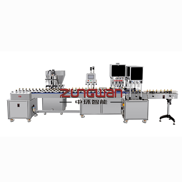 寧波水乳伺服定量灌裝機(jī)，實(shí)惠全自動(dòng)灌裝旋蓋一體機(jī)