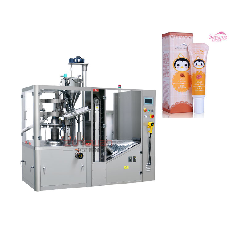 紹興金屬管灌裝封尾機(jī)，塑料復(fù)合軟管定量充填封口機(jī)